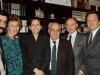 At the home of Professor Alexander Lerner. From the left: Vladimir  Lerner, Naomi Leibler, Tania Lerner, Alexander Lerner, Isi Leibler, Sam Lipsky. Moscow, 1987. co RS