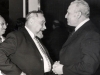 1971, From the left: ?, Gdalia Pechersky and Ephraim Katzir, the fourth President of Israel (1973-1978). Jerusalem, 1971. co RS