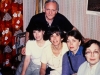 Sitting:  Bunny Brodsky, Maxine Rosen, Ludmila Shrayer, Maria Slepak, Frank Brodsky, co, Moscow, 1985