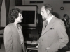 1983, Lev Utevsky with Jeanette Goldman, an activist for Soviet Jews. Montreal, Canada, 1983, co RS