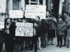 1985. Demonstration at the Russian Consulate for release of Prisoner of Zion Vladimir Lifshitz and freedom for Soviet Jews. London, 1985, co RS