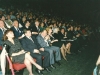 Mendel Kaplan, Elie Weisel  at World Jewish Congress event honoring former refuseniks, former Prisoners of Zion and Soviet Jewry activists at the Diapora Museum, Israel, 1990?, co Enid Wurtman