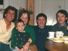 Gerry Potik, Chana Dubrova and daughter Leah, Mikhail Krivonosov, Alex Krivonosov, Leningrad, 1988, co Gerry Potik