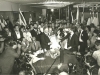 Former Prisoner of Zion Vladimir Slepak welcomed upon his arrival in Israel, October 26, 1987, co Enid Wurtman