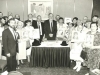 Separated families in Israel whose relatives are still refuseniks in the USSR.  Event organized by Israel Public Council for Soviet Jewry co Enid Wurtman