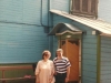 Enid Wurtman co, Victor Brill, Marina Rosha synagogue, Moscow, May 1989