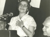 Former Prisoner of Zion Ida Nudel's arrival in Israel, October 15, 1987 with Prime Minister Yitzchak Shamir, co Enid Wurtman
