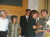 Jewish Agency honors former Refuseniks and former Prisoners of Zion. Yuli Kosharovsky, Baruch Gur,  Yuli Edelstein,Sylva Zalmanson, ? Jerusalem, 1989, co Enid Wurtman