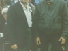 Israeli pavilion in International Book Fair, Moscow 1985.  Standing left -  Itshak Dior (Duhi), co Dita Gurevich