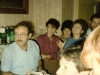 Farewell party for Israeli delegation at Kholmiansky apt.  Moscow, September 10, 1985.