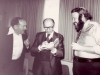 Nechemia Levanon, Prime Minister Menachem Begin, Stuart Wurtman, Jerusalem, spring 1978