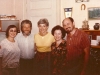 Maria Slepak, Vladimir Slepak, ? Kronich (USA) Alla Drugova, Iosif Beilin, co Dina Beilina, Moscow 1977