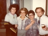 Dina Beilin co,, Lillian Hoffman, Ilana Fridman, Bob Gordon, Israel 1978.