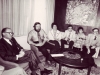 UCSJ delegation in a meeting with Prime Minister Menachem Begin, Jerusalem, spring 1978 : Menachem Begin, Stuart Wurtman, Enid Wurtman,   Joel Sandberg, Adele Sandberg, Glenn Richter.