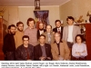 Lou Rosenblum visit to refuseniks in Moscow, USSR, 1974. Seated: Lev Gendin, Alexander Luntz, Louis Rosenblum, Yelena Sirotenko;Standing: Valery Krizhak, Leonid Tsipin, Lev  Kogan, Boris Tsitlonik, Anatoly Sharansky, Anatoly Novikov, Zachar Tesker
