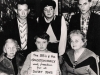 Seated: Mrs. Goldstein, Avi Goldstein, ?; standing Isai, his wife  Liza and Grigori Goldstein, co RS.