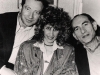 Brothers Isai and Gregory Goldsteins with Carole Spiers.
