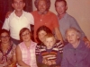 Seated: Ida Nudel, Maria Slepak, Elisaveta Bikova with her son Avi Goldstein, mother of Isai and Gregori Goldstein.  Standing: Gregori Goldstein, Vladimir Slepak, Isay Goldstein, co Dina Beilin
