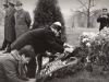 Wreath ceremony in Panari near Vilna, 1973
