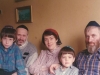 ??, Carmela and Zev Raiz and son, Vilna, 1988, co Gerry Potik