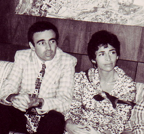 Адель и Джо Сандберг, 1978 год.