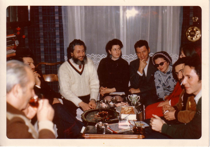 L-RAlexander Lerner, Yuli Kosharovsky ,Volodya Slepak co , Beilin, Voronel,Natasha Federov,Alexander Goldfarb, Morey Schapira На встрече с Морей Шапиро, лидером "Юнион" слева направо: Александр Лерненр, Юлий Кошаровский, Владимир Слепак, Дина Бейлина, Александр Воронель, Наталия Федорова, Александр Гольдфарб, Морей Шапиро, Москва, 1974год.