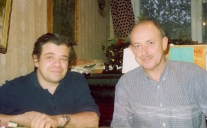 Михаил Членов и вице-президент Всемирного еврейского конгресса Изи Либлер