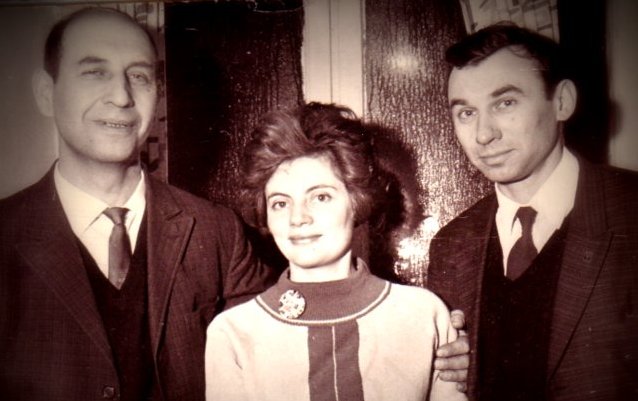 L-r: David Drabkin, Elena Prestin, Vladimir Prestin, Moscow,1969, co Drapkin L-r: David Drabkin, Elena Prestin, Vladimir Prestin, Moscow,1969, co Drapkin