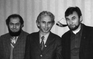 Pavel Abramovich Veniamin Fain Vladimir Prestin for 3 Leaders of kulturniki l-r: Pavel Abramovich, Benjamin Fain, Vladimir Prestin co.