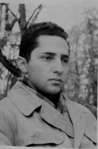 Maayan after expellsion from Institute September 1960 Давид Черноглаз после исключения из института за сионистскую деятельность, Ленинград, сентябрь 1960 года.