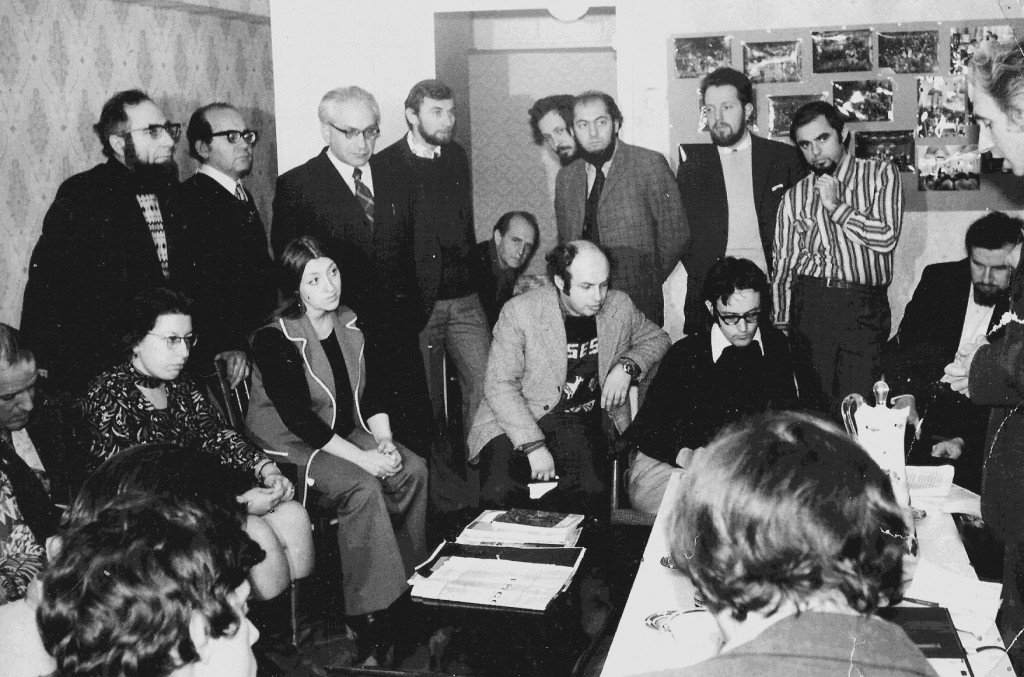 Press conf on simp 171176 Press-conference on Jewish cultural symposium, Moscow, 17 of November, 1976