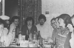 В центре слва: Юлий Эдельштейн, Инна Кошаровская, Юлий Кошаровский, Евгений Гречановский, Михаил Холмянский, Оксана Холмянская.