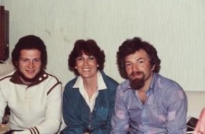 Yuli Edelstein, Shirley Molod co, and Yuli Kosharovsky, Moscow 1981