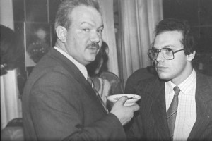 Alexsander Ostrovsky and Alexander Shmukler, Moscow, 1989