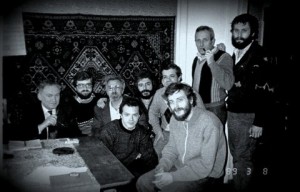 Leonid Stonov Valera Engel Yuli Kosharovsky Sasha Shmukler Roma Sp Mika Chl Valya Lidsky ...Velvel Chernin 89 Mosc co Roza Fink